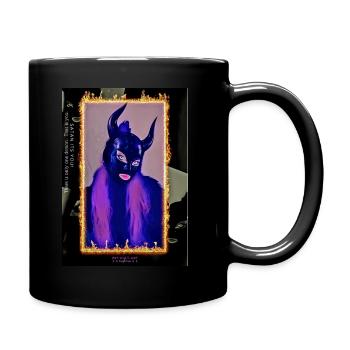 S.A.T.A.N.I.T.S.Y.O.U! - Tasse einfarbig - Schwarz - Rechts