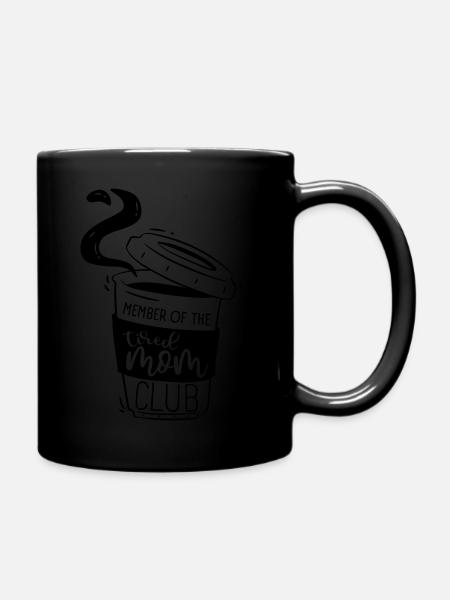 Club des mamans fatiguées - Mug uni - noir