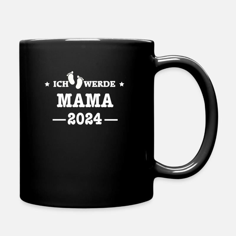 Mama 2024 loading... / Mama 2024 - Tasse einfarbig - Schwarz