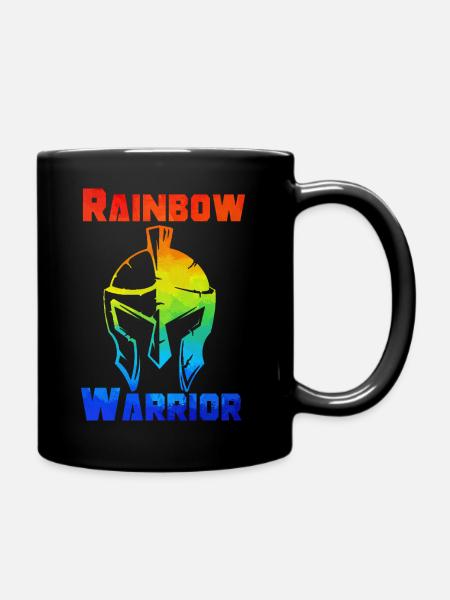 Rainbow Warrior - Tasse einfarbig - Schwarz