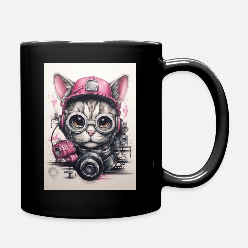 LittleKitty Anne - Tasse einfarbig - Schwarz