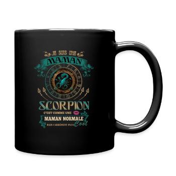 Scorpion, Signe Astrologique du Zodiaque - Mug uni - noir - Droite