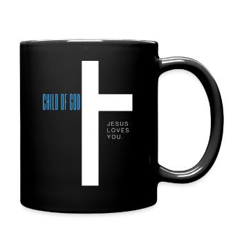 Enfant de Dieu - Mug uni - noir - Droite