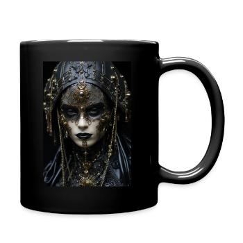 Gothic Couture - Tasse einfarbig - Schwarz - Rechts