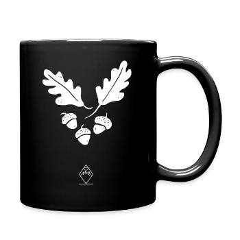 Chêne - Nature sans police - Mug uni - noir - Droite