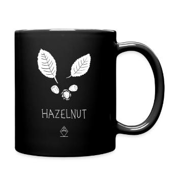 Hazel - Nature with font - Full Colour Mug - black - Right