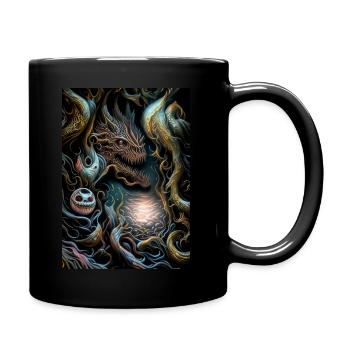 Enraciné III - Mug uni - noir - Droite