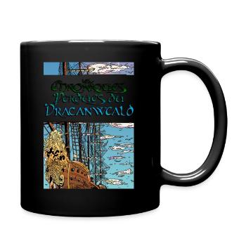 navire - Mug uni - noir - Droite