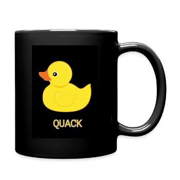 quack - Full Colour Mug - black - Right
