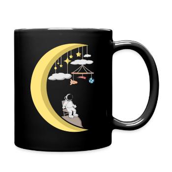 Head in the Clouds - Colors - Full Colour Mug - black - Right