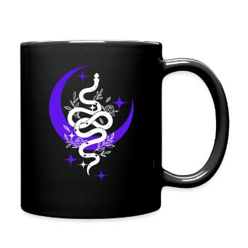 Snake Spirit - Full Colour Mug - black - Right