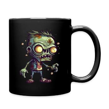 Zombie - Full Colour Mug - black - Right