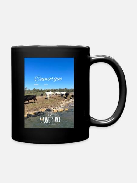 Camargue - Full Colour Mug - black