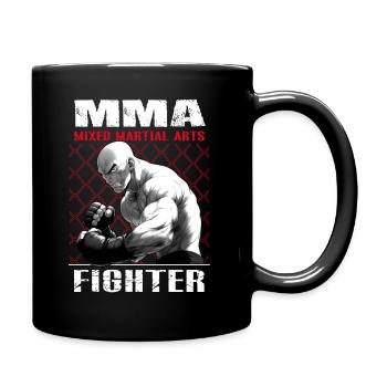 MMA Fighter 2 – Anime Shirt - Full Colour Mug - black - Right