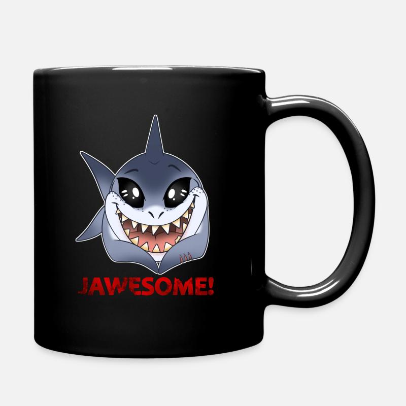 Jawesome - Tasse einfarbig - Schwarz