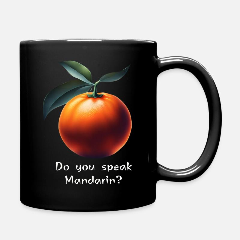 Talking Mandarin Magic : Parlez-vous chinois ? - Mug uni - noir