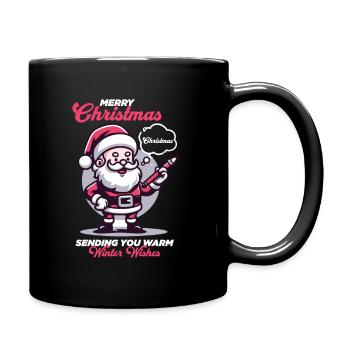 SANTA 02 - Full Colour Mug - black - Right