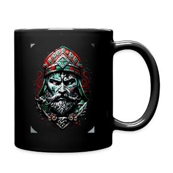 Gaming Vikings Christmas style - Full Colour Mug - black - Right