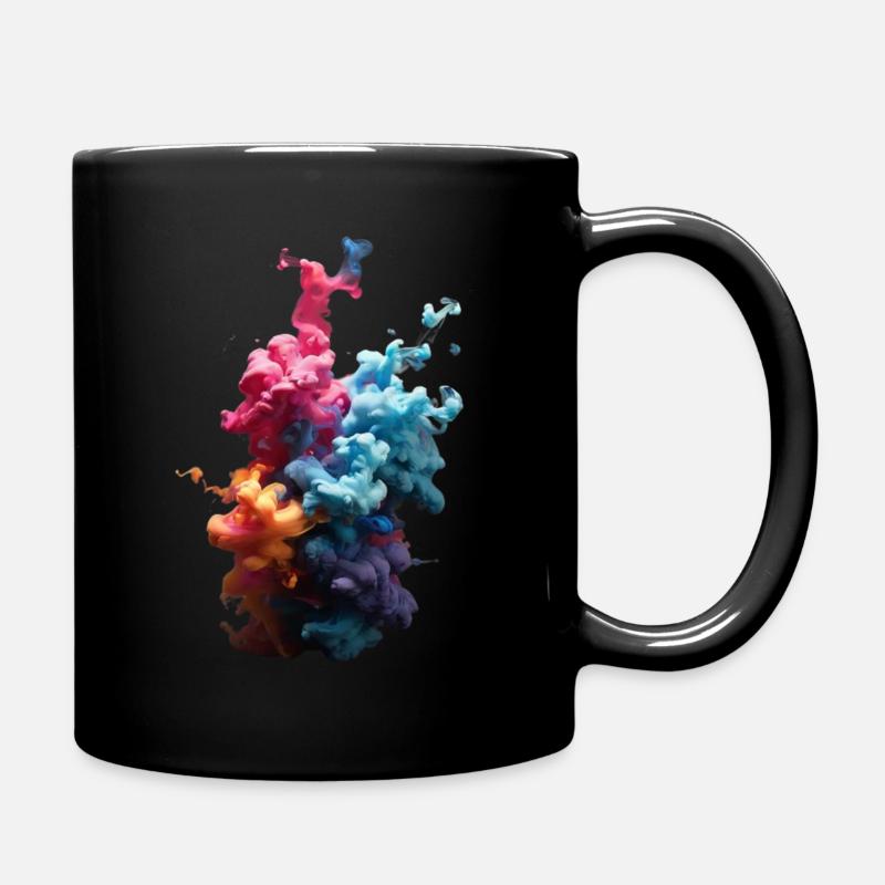 colorsplash smoke - Tasse einfarbig - Schwarz