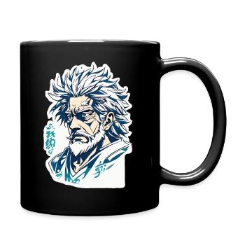 Anime / Comic / Japanisch / Zeichentrick / Cartoon - Tasse einfarbig - Schwarz - Rechts