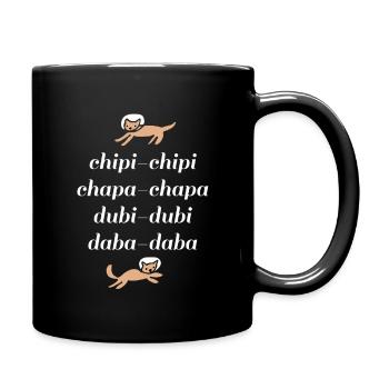 Chipi Chipi Chapa Chapa - Mug uni - noir - Droite