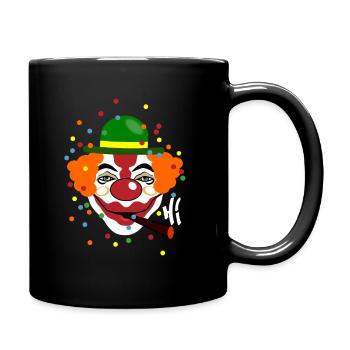 HI CLOWN - Tasse einfarbig - Schwarz - Rechts