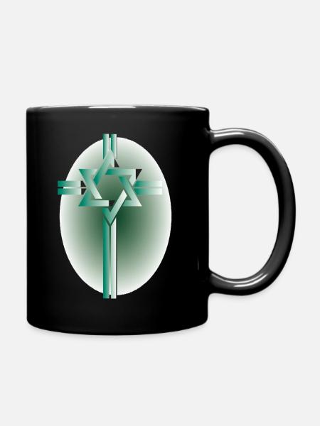 messianische Juden 2 - Tasse einfarbig - Schwarz