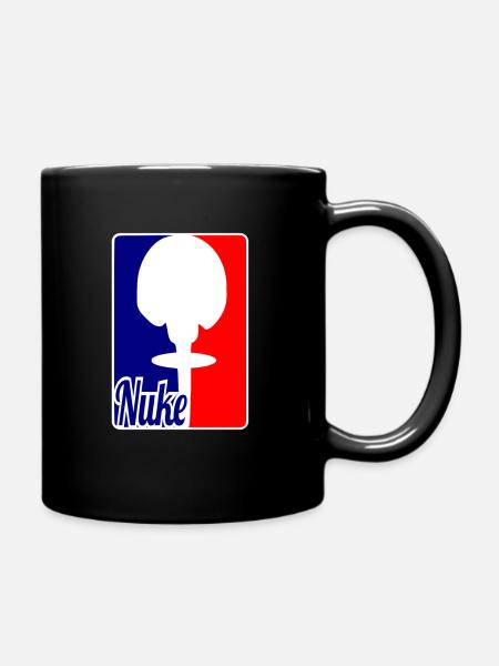 Nuke - Tasse einfarbig - Schwarz
