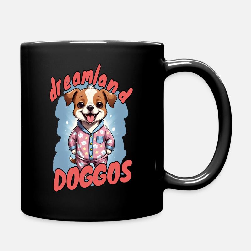Dreamland doggos 6 - Mug uni - noir