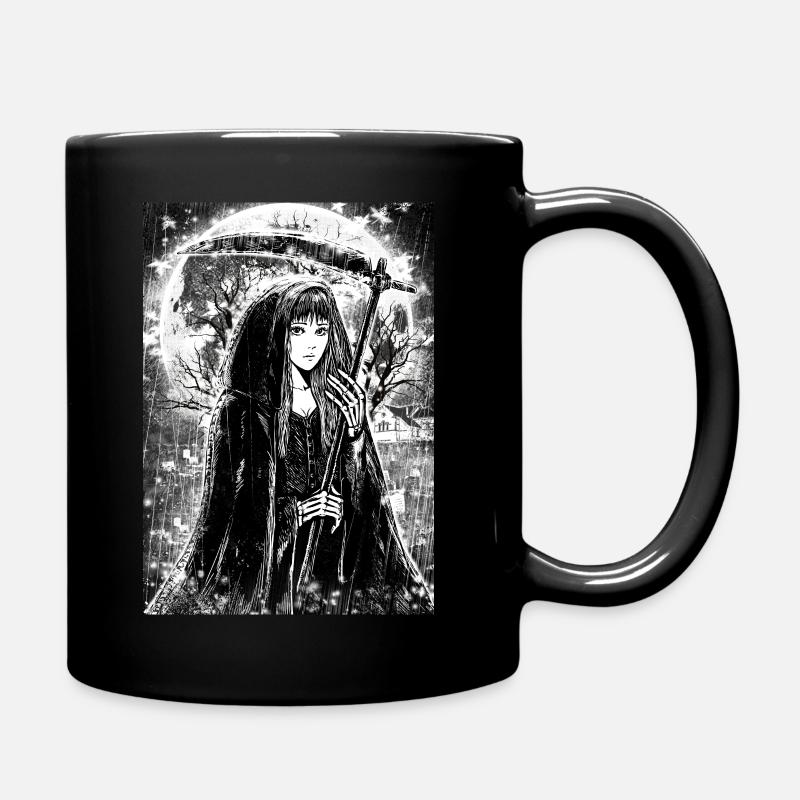 Anime Grim Reaper - Full Colour Mug - black