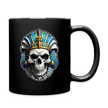 pharaon- momie - egypte - Mug uni - noir - Droite