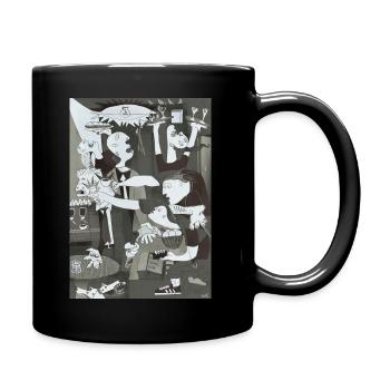 Art Café - Guernica - Full Colour Mug - black - Right