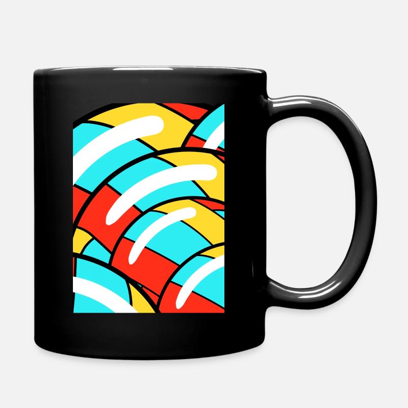 Dessin Multicolore - Mug uni - noir