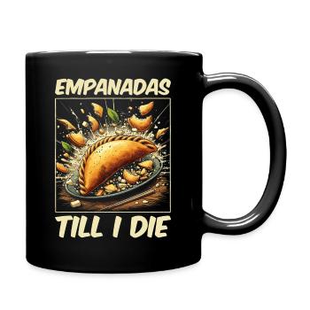 Empanadas - Perfect gift for foodies - Full Colour Mug - black - Right