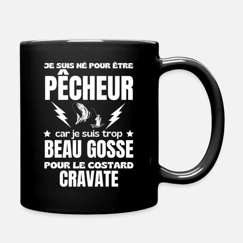 PÊCHEUR BEAU GOSSE - Mug uni - noir