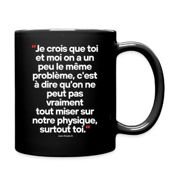 Les Bronzés Citation célèbre de séries TV / films - Mug uni - noir - Droite