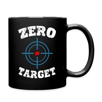 Zero Shoot - Sniper - Tasse einfarbig - Schwarz - Rechts