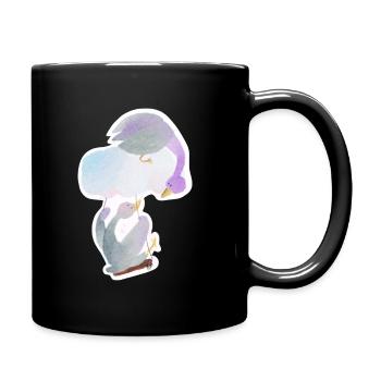 Swing Goose - Full Colour Mug - black - Right