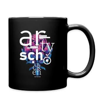 ArtySchocken - Tasse einfarbig - Schwarz - Rechts