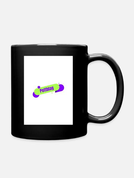 Pottblag - Tasse einfarbig - Schwarz