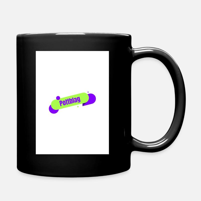 Pottblag - Tasse einfarbig - Schwarz