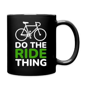Bike Do the Ride Thing - Full Colour Mug - black - Right