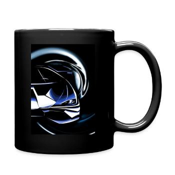 Car Sports Car Shirt - Full Colour Mug - black - Right