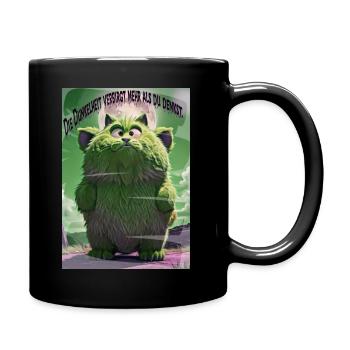 Halloween 7 - Tasse einfarbig - Schwarz - Rechts
