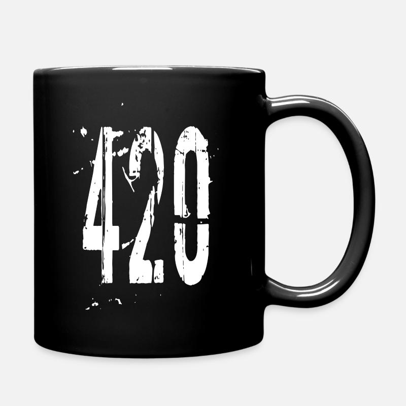 Cannabis Legalization CanG Cannabis Patient 420 - Full Colour Mug - black