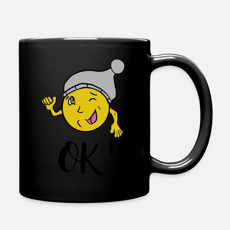 OK - Mug uni - noir