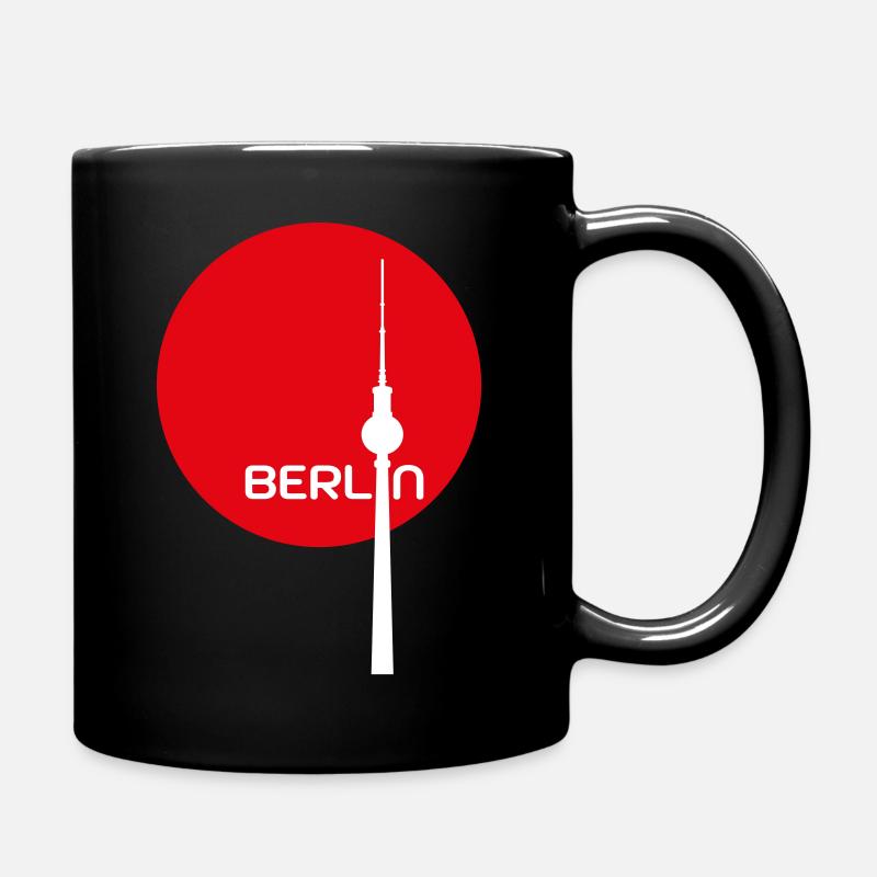 BERLIN - Tasse einfarbig - Schwarz