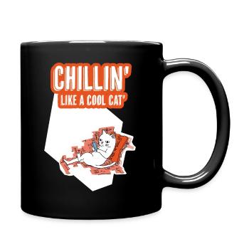 Chill - Full Colour Mug - black - Right