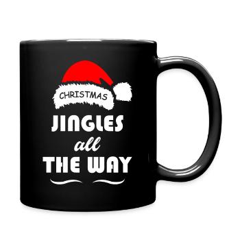 Jingles All The Way Noël - Mug uni - noir - Droite