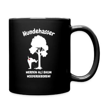 Dog Dog Lover Puppy - Full Colour Mug - black - Right